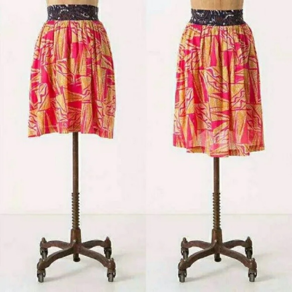 Anthropologie Vanessa Virginia Tamarind skirt